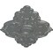 Ekena Millwork Piedmont Ceiling Medallion (Fits Canopies up to 6 1/2"), 67 1/8"W x 48 5/8"H x 1 7/8"P, Platinum CM67PEPLS - alternate 4